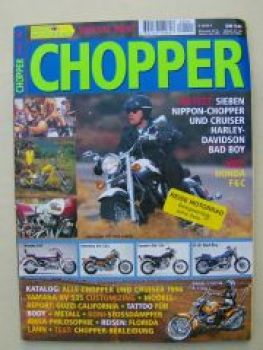 Chopper Special 1996/97 Honda F6C, Yamaha XV535, BMW R1100C