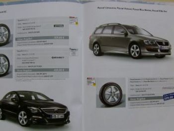 VW Zubehör Winterkomplettrad-Programm 2010/2011 NEU