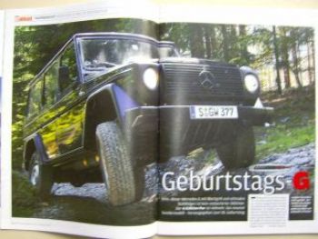 Auto Bild allrad 8/2009 Defender, GLK220CDI, G280CDI Pur