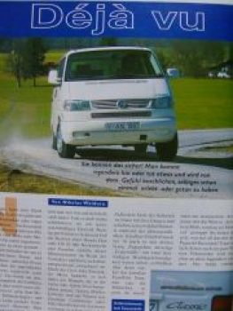 VAN Testjahrbuch 1998 Papmahl VW T4 VR6 turbo, Windstar, Astro V