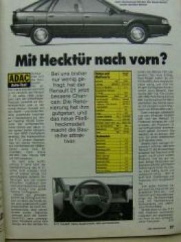 ADAC motorwelt Dezember 1989 Fiesta XR2i, R21, Honda Accord