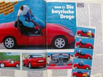 ADAC motorwelt November 1988 BMW Z1, Suzuki Vitara,R4