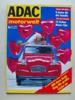 ADAC motorwelt Juni 1989