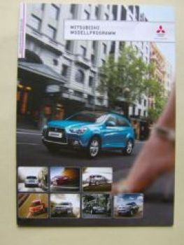 Mitsubishi Modellprogramm September 2010 NEU