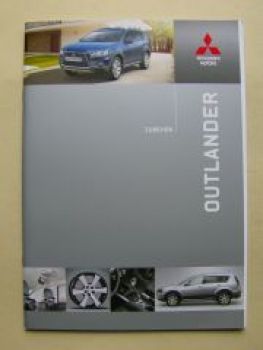 Mitsubishi Outlander Zubehör Prospekt Februar 2010