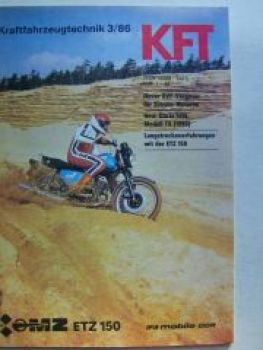 KFT 3/1986 Dacia 1310 TX, ETZ 150,Lada 1300 Kombi (WAS 2104)