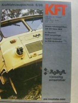 KFT 6/1986 Robur, Wohnwagen Lausitz 300