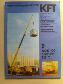 KFT 2/1988 IFA ADK 100, Lada Niwa (WS 2121),Fiat Uno Selecta