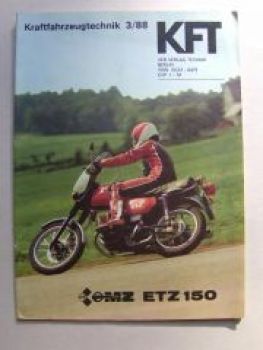 KFT 3/1988 MZ ETZ 150, Lada Niwa mit Campinganhänger