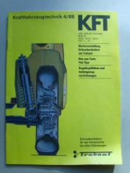 KFT 4/1988 Fiat Tipo, Trabant Schraubenfedern, Technik BMW 7er E