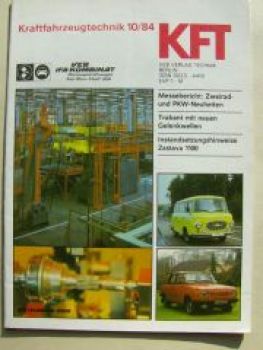 KFT 10/1984 Trabant 601, Mazda 626