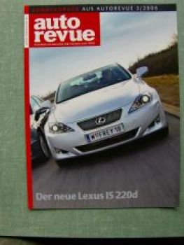 auto revue 3/2006 Lexus IS 220d Sonderdruck