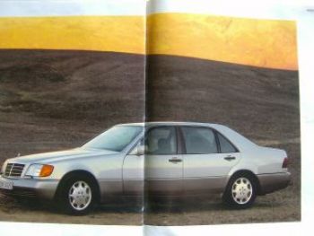 Mercedes Benz Neue S-Klasse W140 Anzeige Werbung