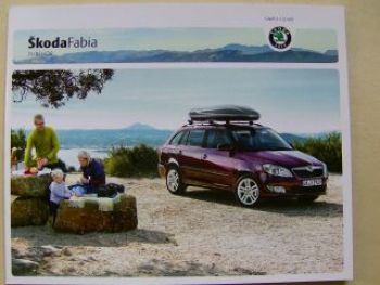 Skoda Fabia Zubehör Juli 2010 NEU