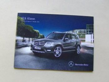 Mercedes Benz GLK-Klasse BR204 13.Oktober 2010 NEU