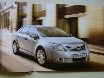 Toyota Avensis Prospekt Juli 2010 NEU Typ T27