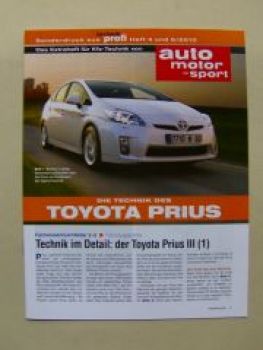 ams 4+5/2010 Technik profi Extraheft Toyota Prius