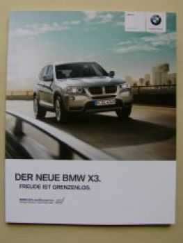 BMW X3 xDrive28i-35i,20d,30d, X-Line F25 September 2010 NEU