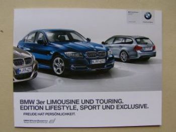 BMW 3er Editionen E90 E91 Limousine Touring März 2010