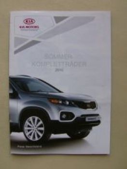 Kia Sommer-Kompletträder März 2010