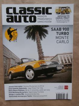classic auto Nr.119 Sab 900 Turbo,VW T1, Jensen Interceptor, Rolls Royce Phantom I,Ford Mustang,