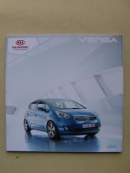 Kia Venga Prospekt April 2010 +Preisliste NEU