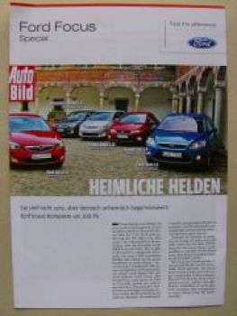 Auto Bild Ford Focus Special vs. Hyundai i30 blue 1.4 vs. Astra