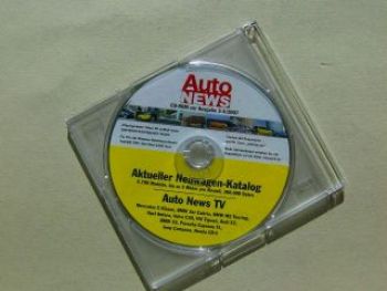 Auto News CD-Rom Ausgabe 3-4/2007 Neuwagen-Katalog