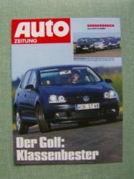 Auto Zeitung 4/2004 Golf5 1.9tdi Focus 1.8TDCi Corolla 20d-4d 30