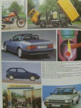 KFT 8/1989 MZ ETZ 251,VW Taro, Mercedes Benz W201 Evolution