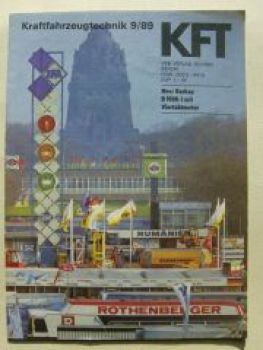 KFT 9/1989 Barkas B 1000-1 4-Takter,Lada Samara (WAS 2108)