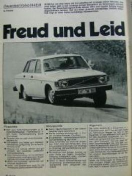 mot 17/1974 VW Passat, Dauertest: Volvo 144 E/A