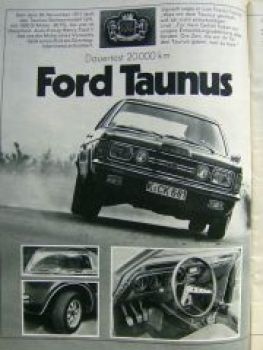 mot 13/1972 Alfasud, Renault 15/17, Dauertest:Ford Taunus GXL