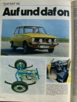 mot 24/1972 Audi 80 vs. Opel Ascona 12 vs. Renault 12 vs. Simca