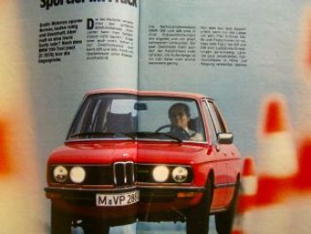 mot 24/1976 BMW 528 E12, Audi 100 Typ43 im Dauertest