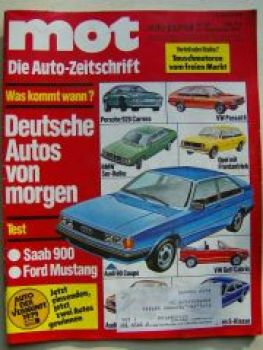 mot 26/1978 Saab 900 GLS, Ford Mustang 5.0 Cobra