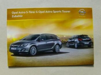 Opel Astra 5-Türer & Sports Tourer Zubehör September 2010