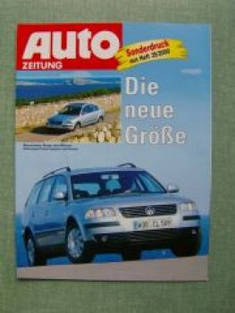 Auto Zeitung 25/2000 Der neue Passat +Variant