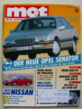 mot 11/1987 VW T3 Caravelle,Mercedes 230/300CE W124