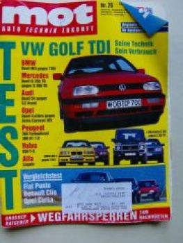mot 26/1993 Audi Avant S2 vs. S4, M3 E36 vs. 730i E32,Alfa Zagat