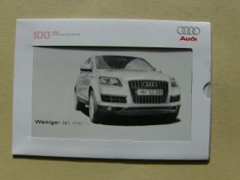 Audi Q7 Flyer Vorstellung April 2009 NEU