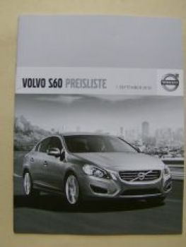 Volvo S60 September 2010 NEU