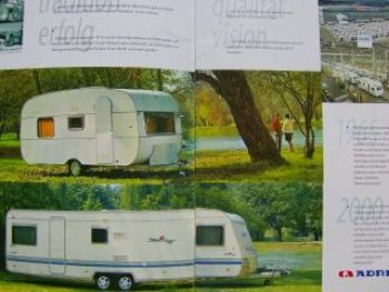 Adria 2000 Caravan Prospekt +Preisliste
