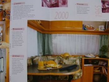 Adria 2000 Caravan Prospekt +Preisliste