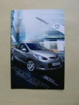 Mazda 2 90TH Anniversary Prospekte Juli 2010 NEU DE