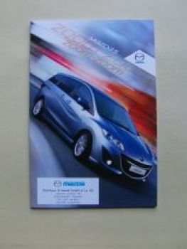 Mazda 5 Prospekt September 2010 NEU