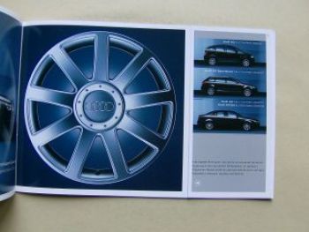 Audi personally yours exclusive Leichtmetallräder November 2004