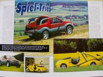 Geländewagen & Freizeit 2/2001 Rinspeed X-Trem, EDAG Scout