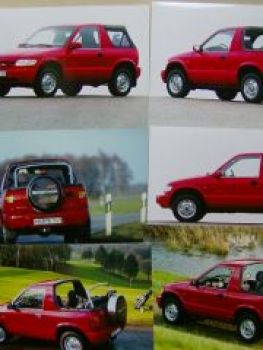 Kia Sportage Pressemappe Januar 2000 +Pressefotos