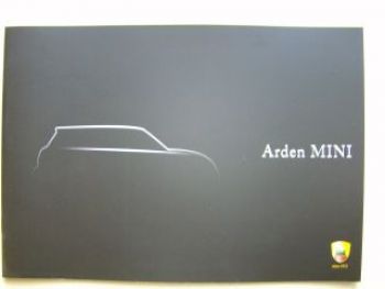 Arden MINI Prospekt August 2009 +Preisliste NEU